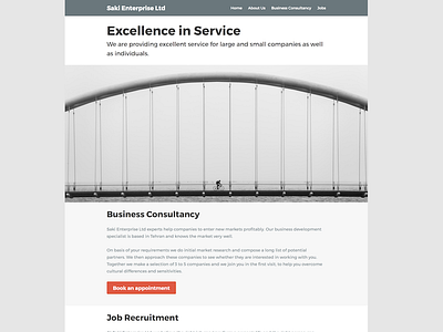 Saki Enterprise Homepage