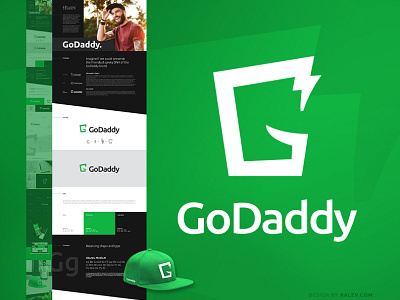GoDaddy Logo Redesign Concept