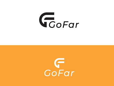 G F branding logo design