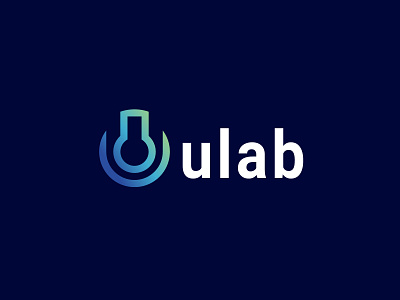 u - lab brand logo design