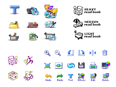 Media Icons 2 icon designs icons