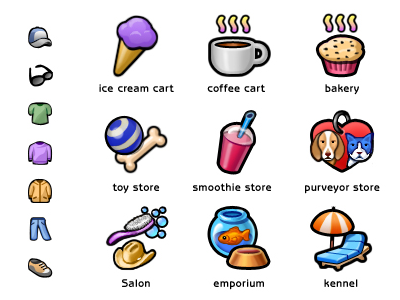 Sim Pet's Icons