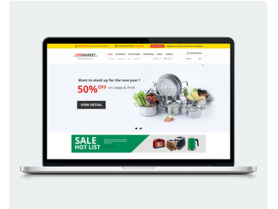 X98 - SuperMarket Responsive Magento Theme kitchen magento responsive template theme