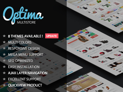 Optima - Multipurpose Responsive OpenCart Theme opencart responsive template theme