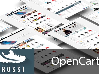 ROSSI - Responsive OpenCart 2 Theme opencart responsive sport theme