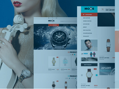 Moos - Watches Store Responsive Magento Theme