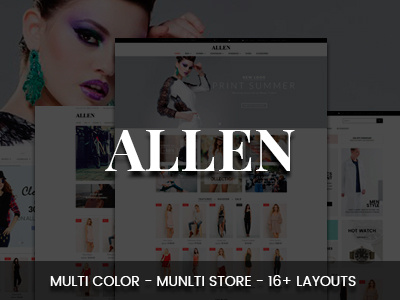 Allen - Multipurpose Responsive Magento Theme