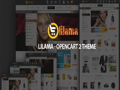 Lilama - Mega Shop Responsive OpenCart 2 Theme