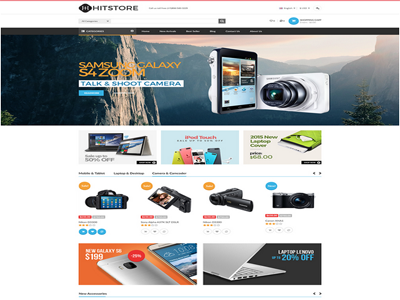 HitStore - Responsive Hitech Magento Theme