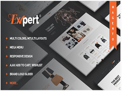 Expert - Responsive Magento Theme magento fashion theme magento theme magento themes club responsive magento theme