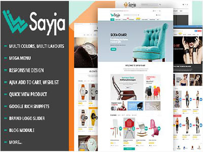 Sayja – Multipurpose Responsive Magento Theme fahion magento theme magento templates magento themes responsive magento theme