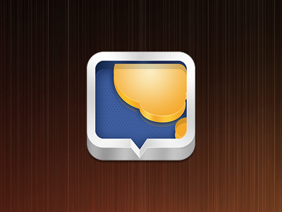 iOS App Icon app bbs forum icon ios messages