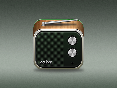 Douban Fm App icon app douban icon ios music radio