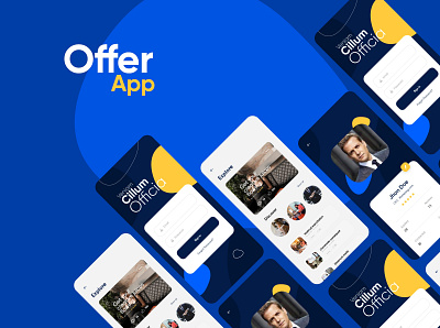 Local Deals App app design ui