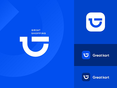 GreatKart eCommerce Concept - Logo app branding design graphic design logo ui