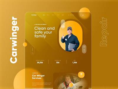 Car Repair Service Landing Page