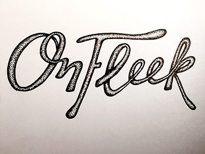 Onfleek 3d drawing fun handlettered handlettering illustration lettered lettering script typography