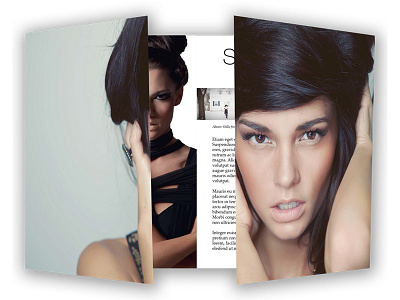 Photographer Spotlight: Sara Kiesling brochure editorial fashion layout photography poster publication typography