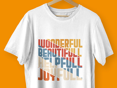 I will create an awesome typography t shirt design