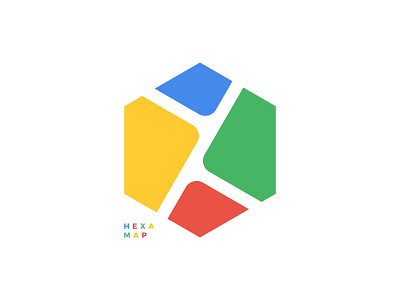 Hexa Maps atlas creative logo google maps hexagon logo design logo inspiration logo map mapping maps path simple logo way