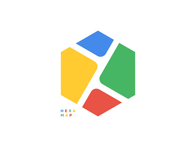 Hexa Maps atlas creative logo google maps hexagon logo design logo inspiration logo map mapping maps path simple logo way