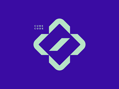 Cube Code code coding community creative logo cube developer game logo inspiration programmer simple logo software syntax