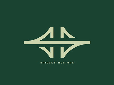 Bridge Structure b2b branding bridge business consulting corporate creative logo letter letter h letter s logo logo design logo inspiration monogram simple logo