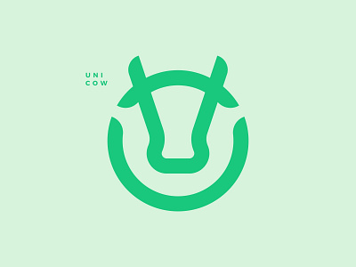 Unicow bitcoin blockchain coins cow creative logo design digital ethereum finance letter o logo logo inspiration monogram simple logo wallet