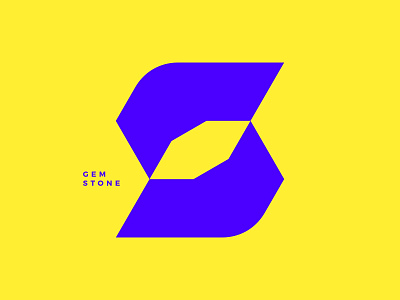 Gem Stone bitcoin blockchain cryptocurrency ethereum gem gs letter g letter s logo monogram sg simple logo stone token