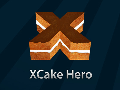 Cocoa Developers Icon cake icing icon sponge