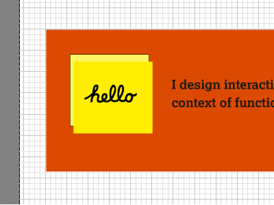 Site Greeting cursive greeting hello interactions type