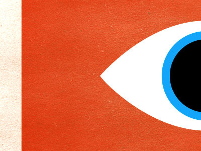 Eye Spy eye interface logo palette pupil type vector