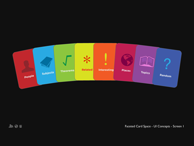 Card User Interface II border cards interface spectrum spread