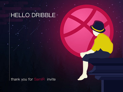 Hello Dribble illustration