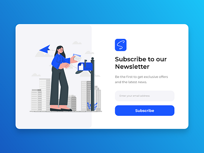 Subscribe Page uiux design 3d adobexd appdesign branding design graphic design illustration landingpage webdesign uiux logo pop up sameir subscribe subscribe page ui uiux ux