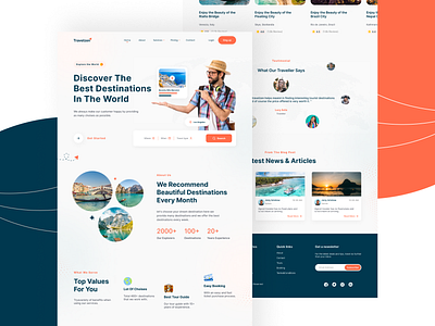 Travel Agency - Landing page