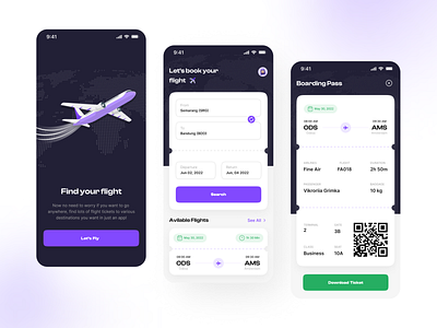 Flight Booking App Design