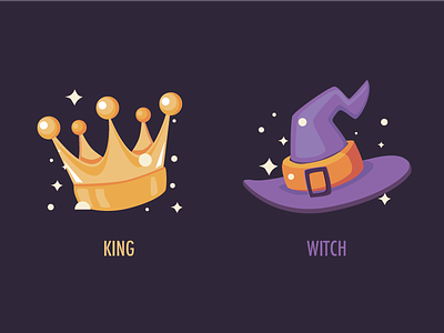 The King and the Witch illustration king witch