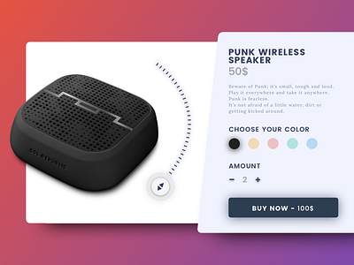 Daily UI / #012 E-Commerce Shop (Single Item) art direction card daily ui day12 design dribbble e commerce single item ux design visual design