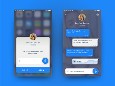 Daily UI / #013 Direct Messaging