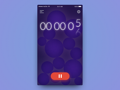 Daily UI / #014 Countdown Timer art direction countdown timer daily ui day14 design dribbble mobile app ux design visual design