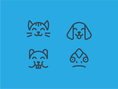 Pets icons