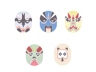 Beijing Opera Facial Masks beijing facial masks opera