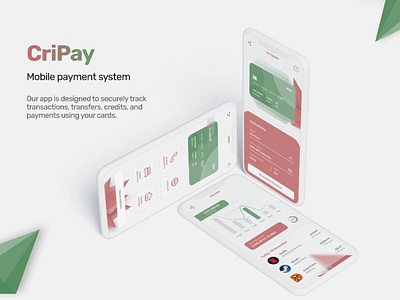 CriPay - Mobile app design