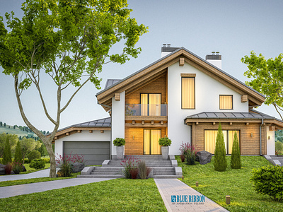 3D Exterior View Designs by Blueribbon 3D Studio