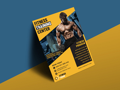 Professional Gym Flyer Design