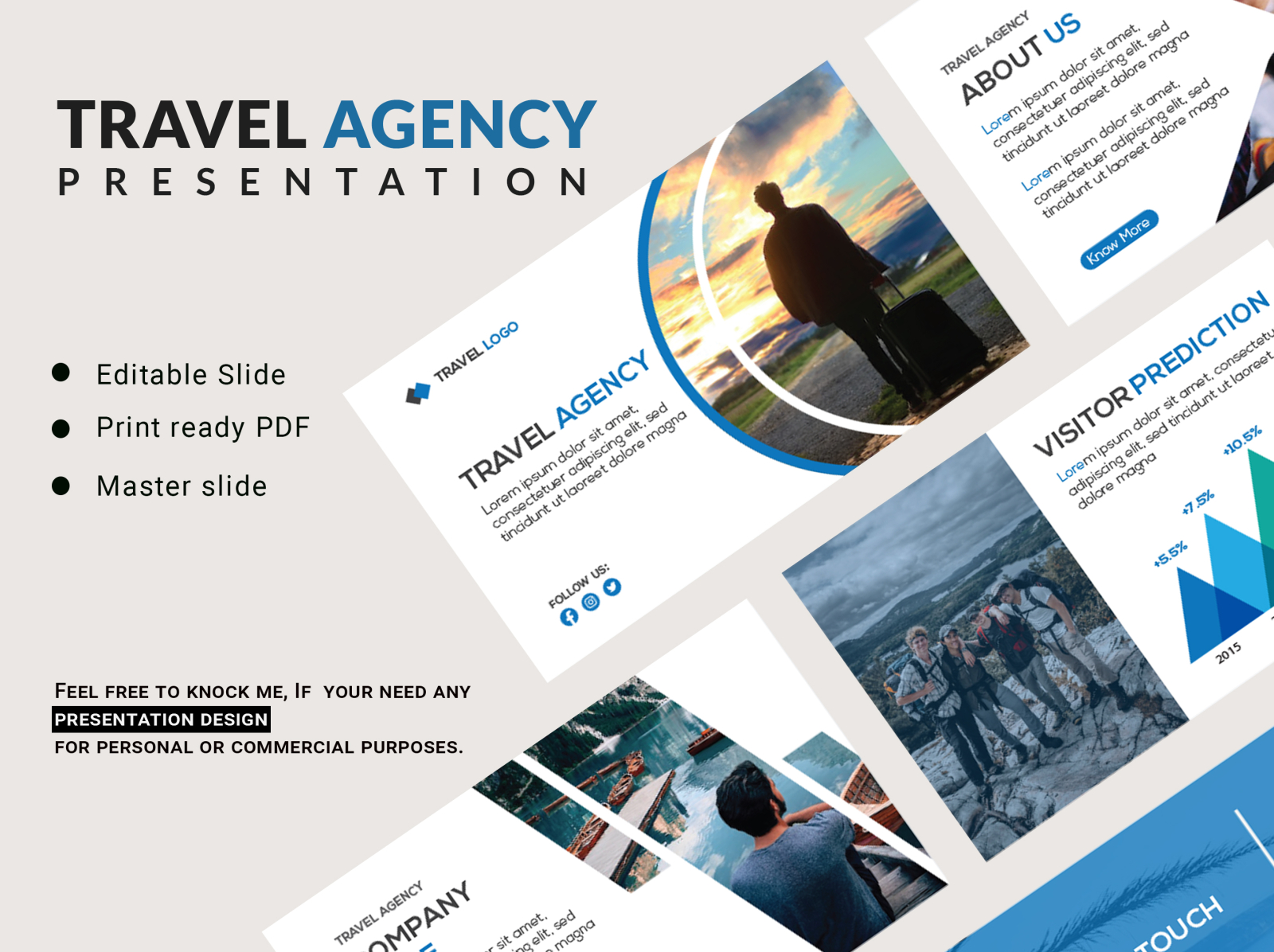 Presentation Design I Travel Agency PowerPoint Template By Ishtiaq ...