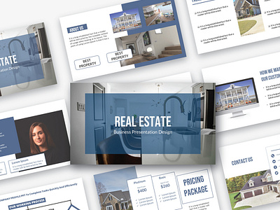 PowerPoint Design I Real Estate Business Presentation