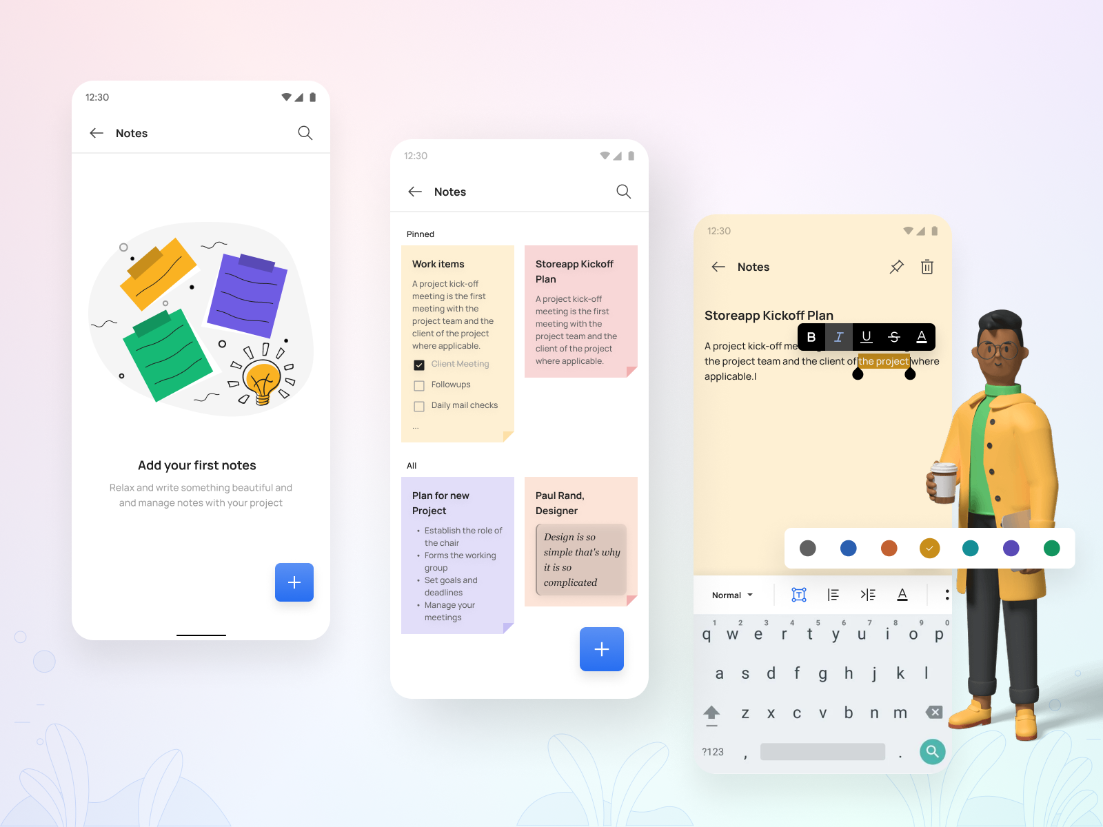 Sticky notes by soeb on Dribbble