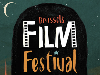 Brussels Film Festival Branding branding festival film illustration logo logodesign poster typography